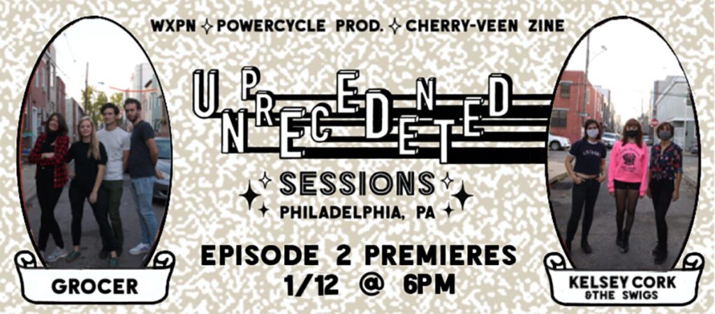 UNPRECEDENTED SESSIONS will return next week with Grocer and Kelsey Cork & The Swigs