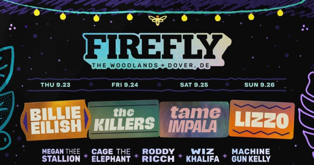 Firefly announces daily lineup and single-day passes
