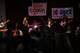 Sarah Shook and the Disarmers gets rowdy with the PRX Stage crowd at #NONCOMM