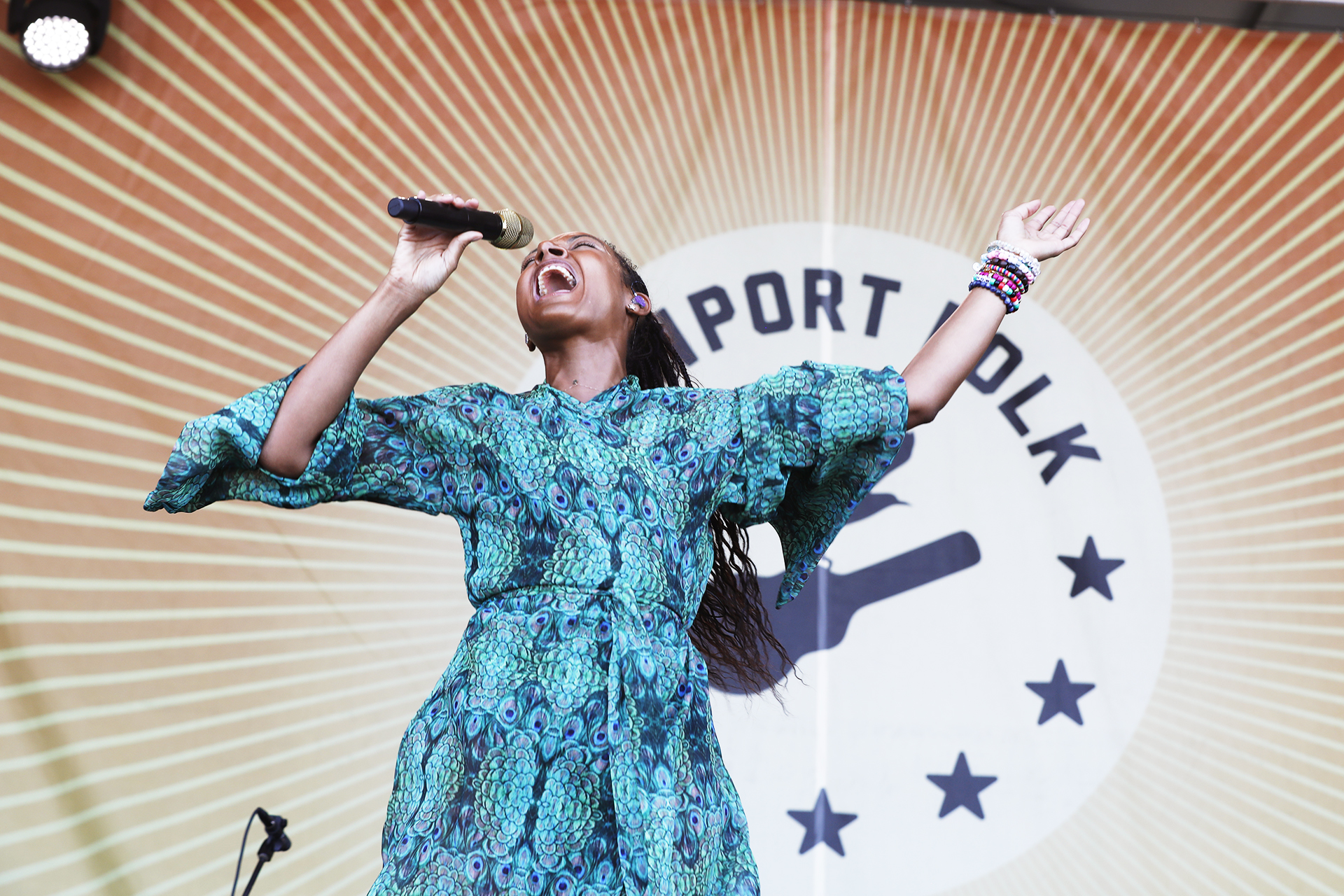 Allison Russell at the Newport Folk Festival 2024 | Photo by Heather Hurlock