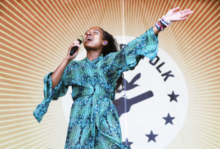 Allison Russell at the Newport Folk Festival 2024 | Photo by Heather Hurlock