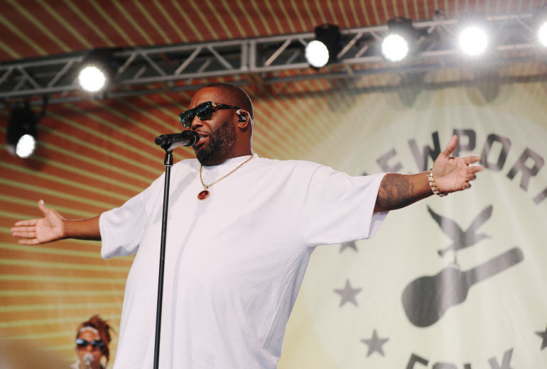 Killer Mike at the Newport Folk Festival 2024 | Photo by Heather Hurlock