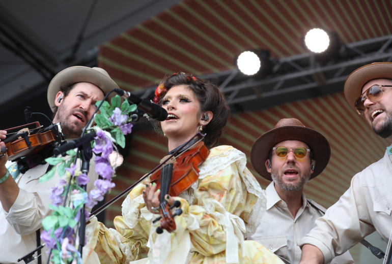 Sierra Ferrell at the Newport Folk Festival 2024 | Photo by Heather Hurlock