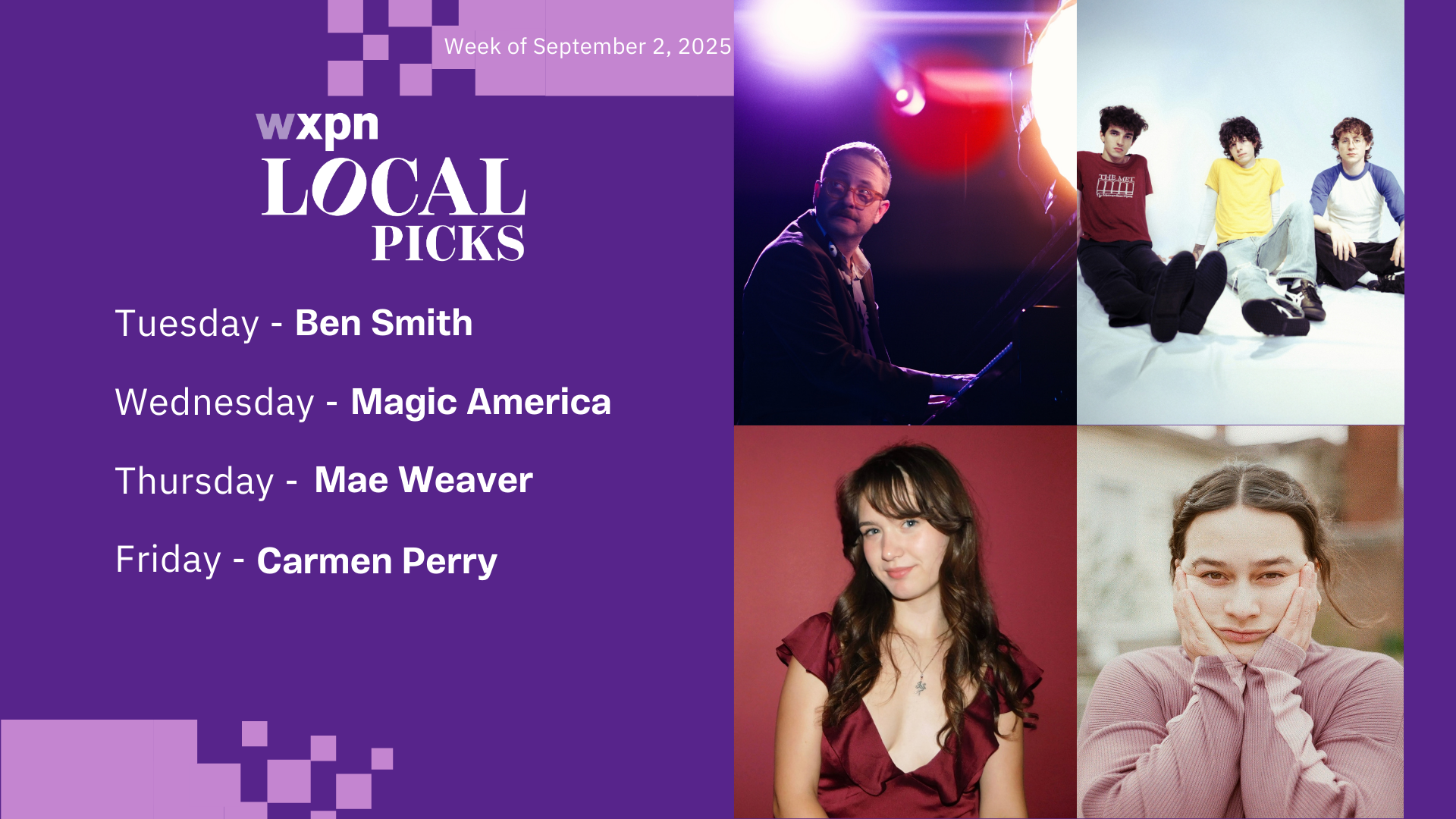 WXPN Local Picks – Week of September 2, 2025