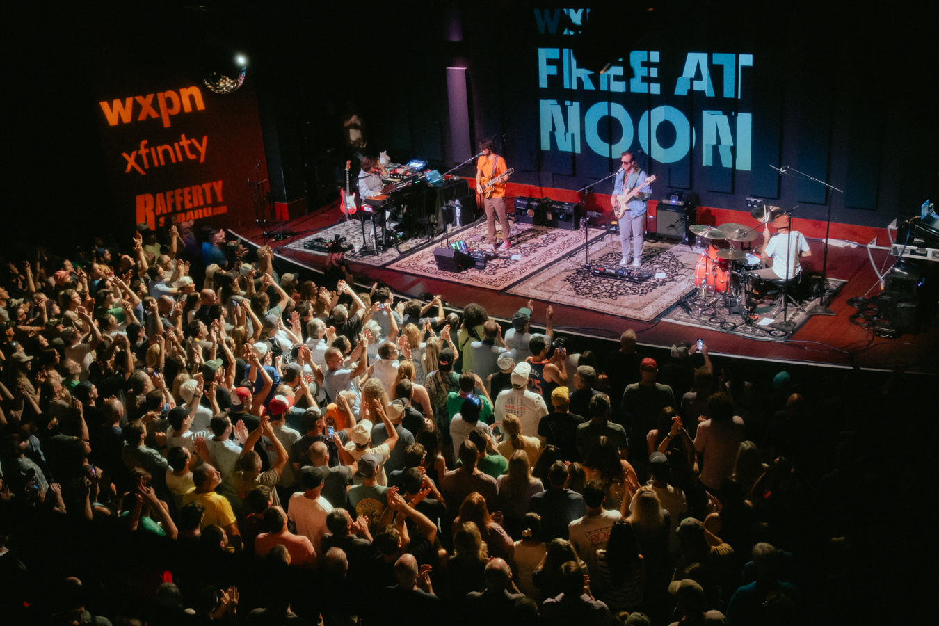 Goose releases Free At Noon recording on Bandcamp, with proceeds supporting WXPN