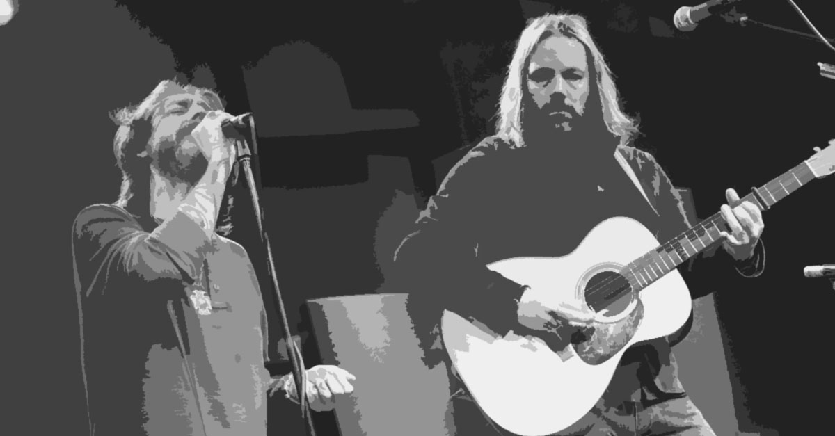 Chris & Rich Robinson of The Black Crowes
