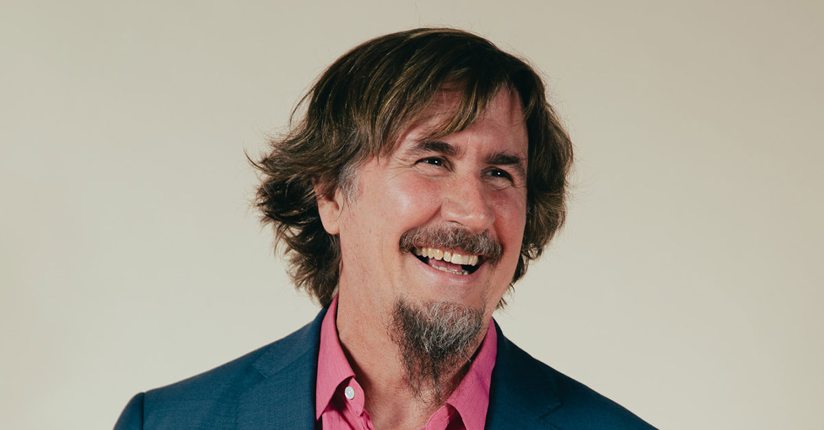 Man smiling