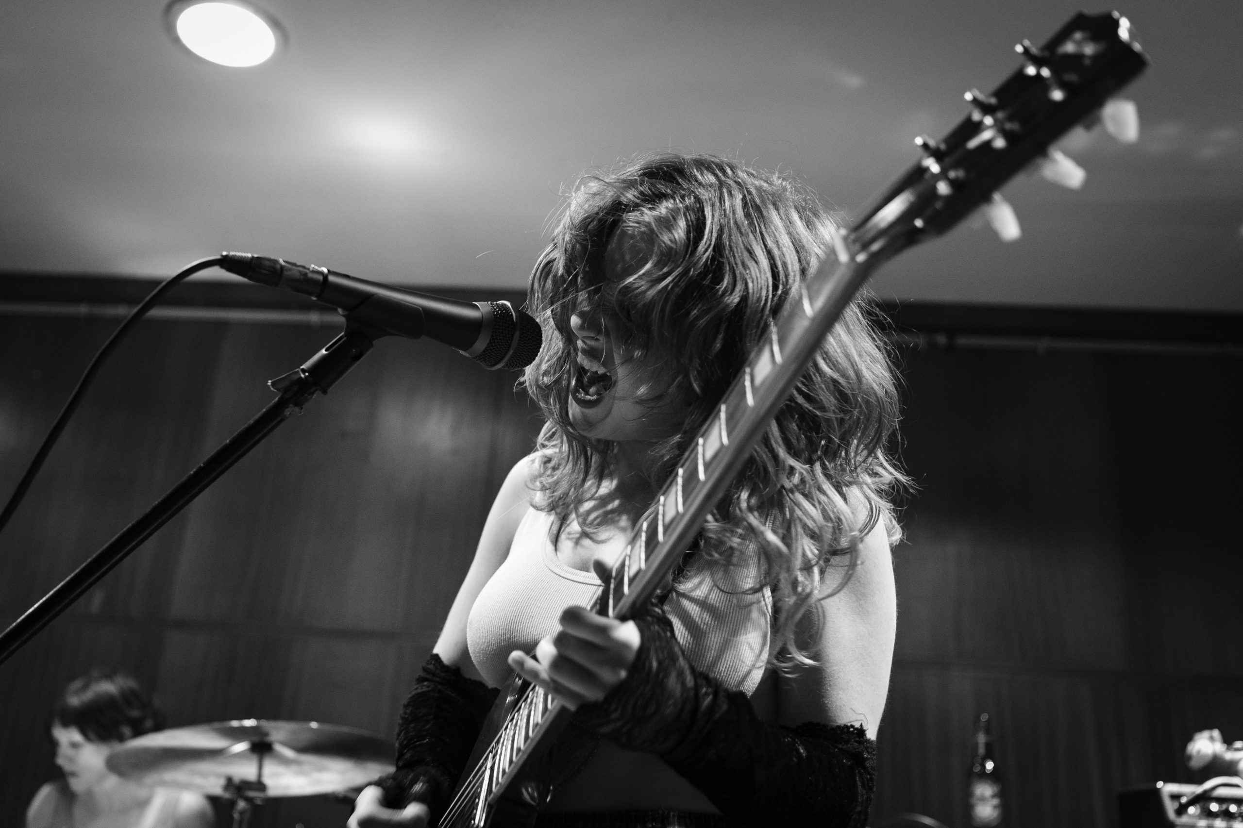 Die Spitz and Babe Haven Ring the Bell at First Unitarian Church